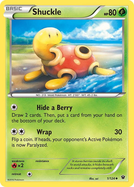 Shuckle [XY - Fates Collide] 1/124