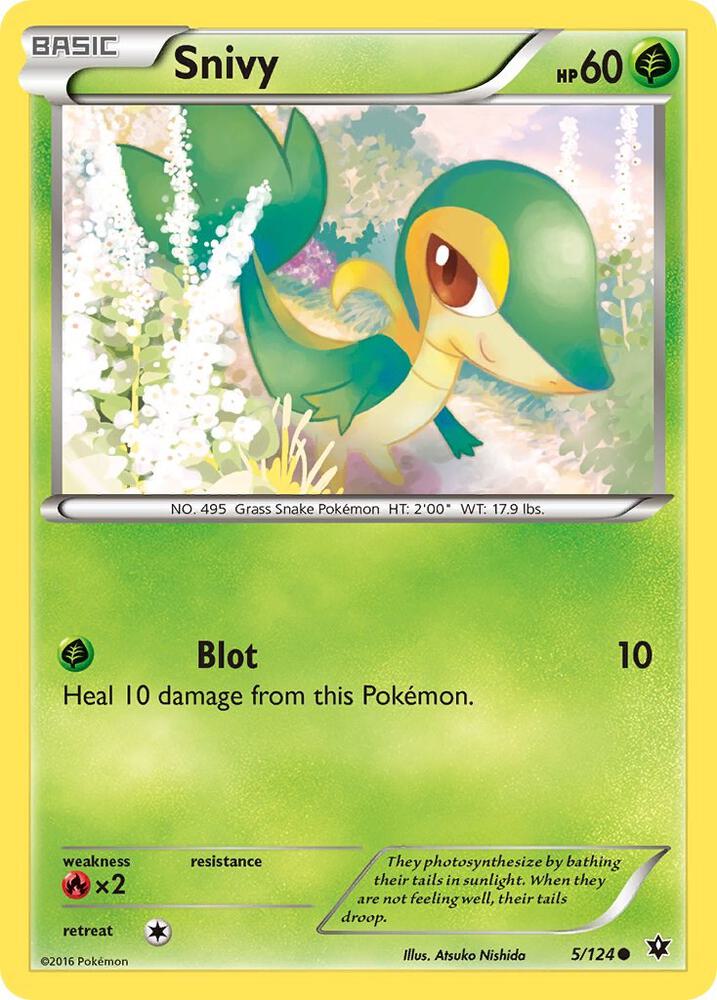 Snivy [XY - Fates Collide] 5/124