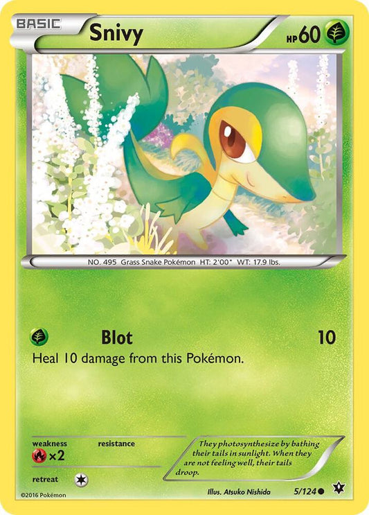 Snivy [XY - Fates Collide] 5/124