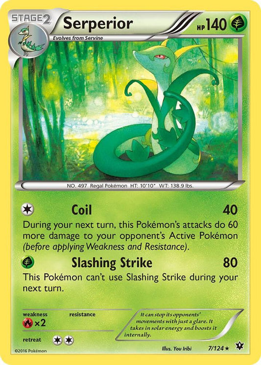 Serperior [XY - Fates Collide] 7/124