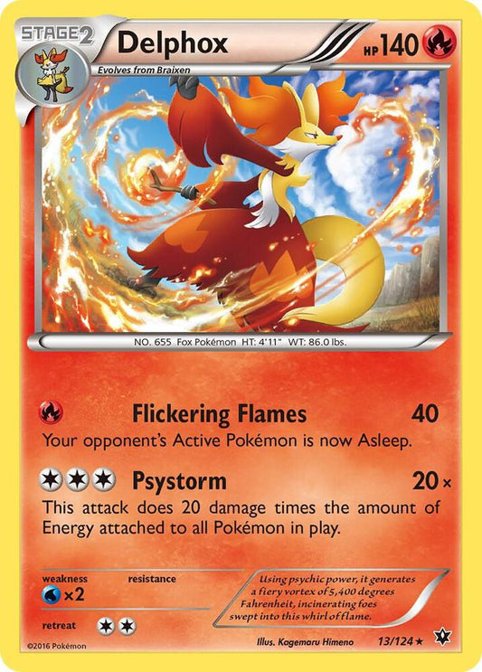 Delphox [XY - Fates Collide] 13/124