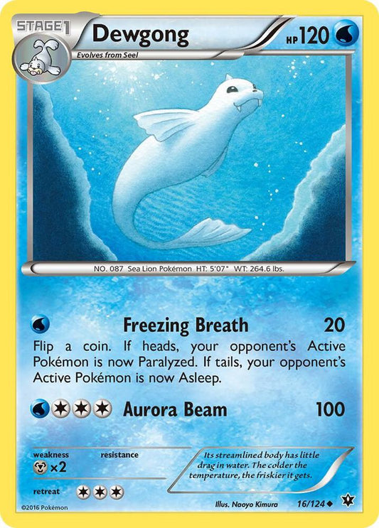 Dewgong [XY - Fates Collide] 16/124