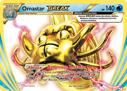 Omastar BREAK [XY - Fates Collide] 19/124