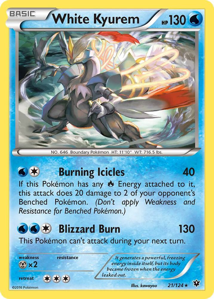 White Kyurem [XY - Fates Collide] 21/124