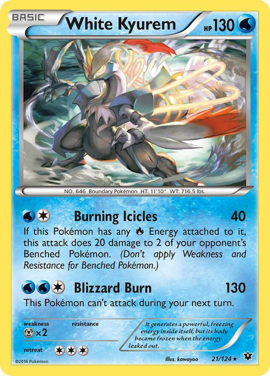 White Kyurem [XY - Fates Collide] 21/124