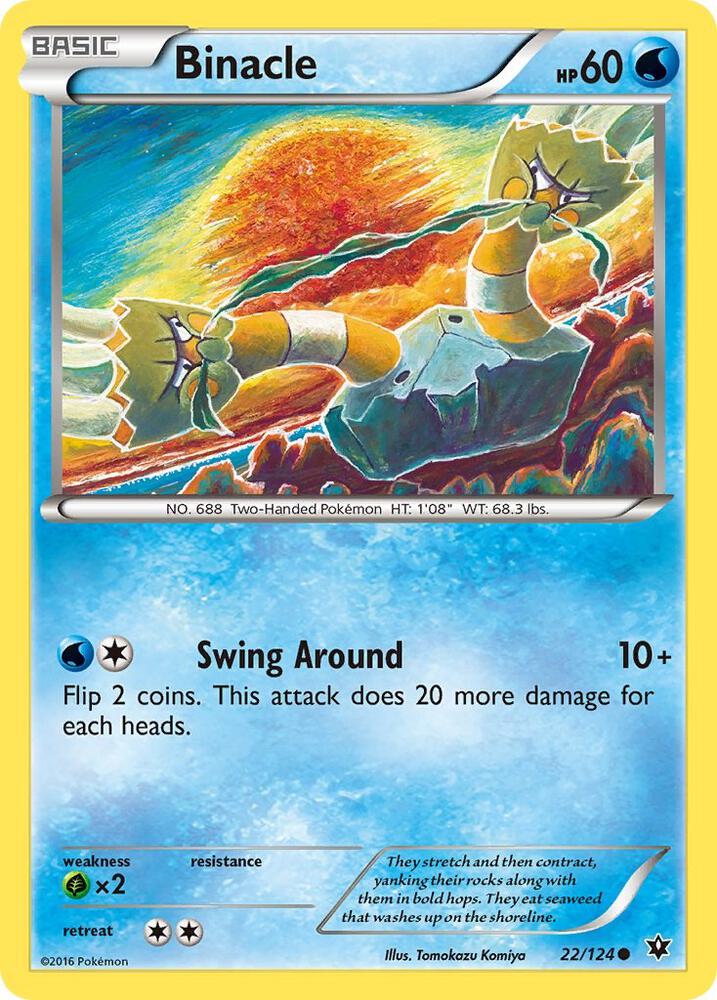 Binacle [XY - Fates Collide] 22/124