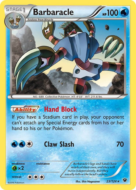 Barbaracle [XY - Fates Collide] 23/124