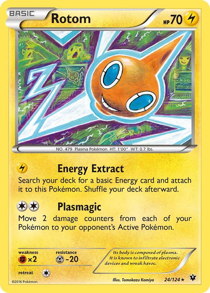 Rotom [XY - Fates Collide] 24/124