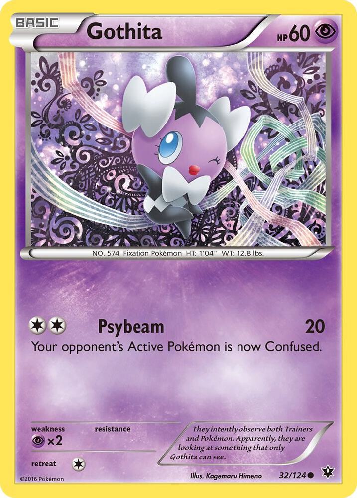 Gothita [XY - Fates Collide] 32/124
