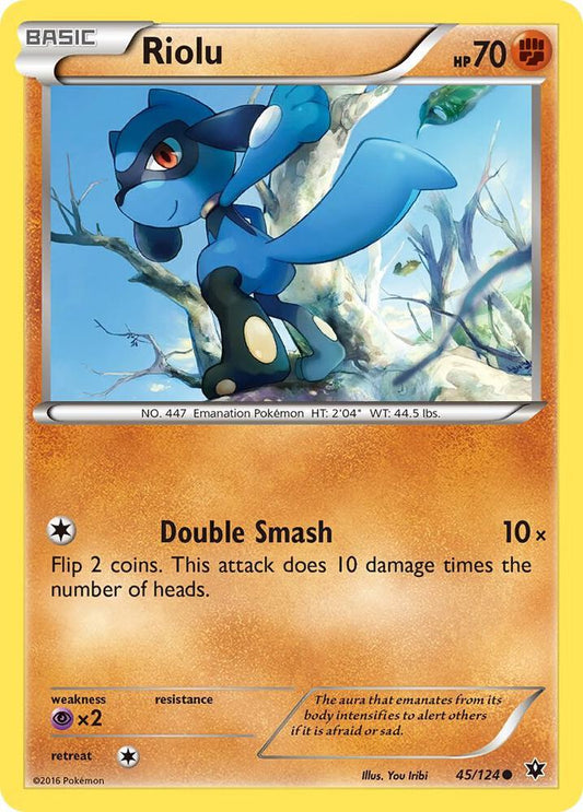 Riolu (45) [XY - Fates Collide] 45/124
