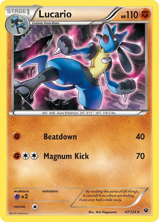 Lucario (47) [XY - Fates Collide] 47/124