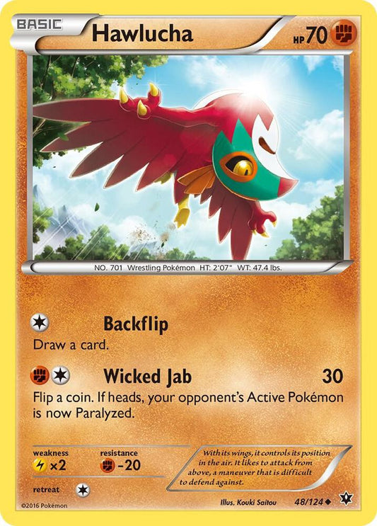 Hawlucha [XY - Fates Collide] 48/124