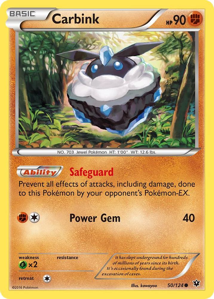 Carbink (50) [XY - Fates Collide] 50/124