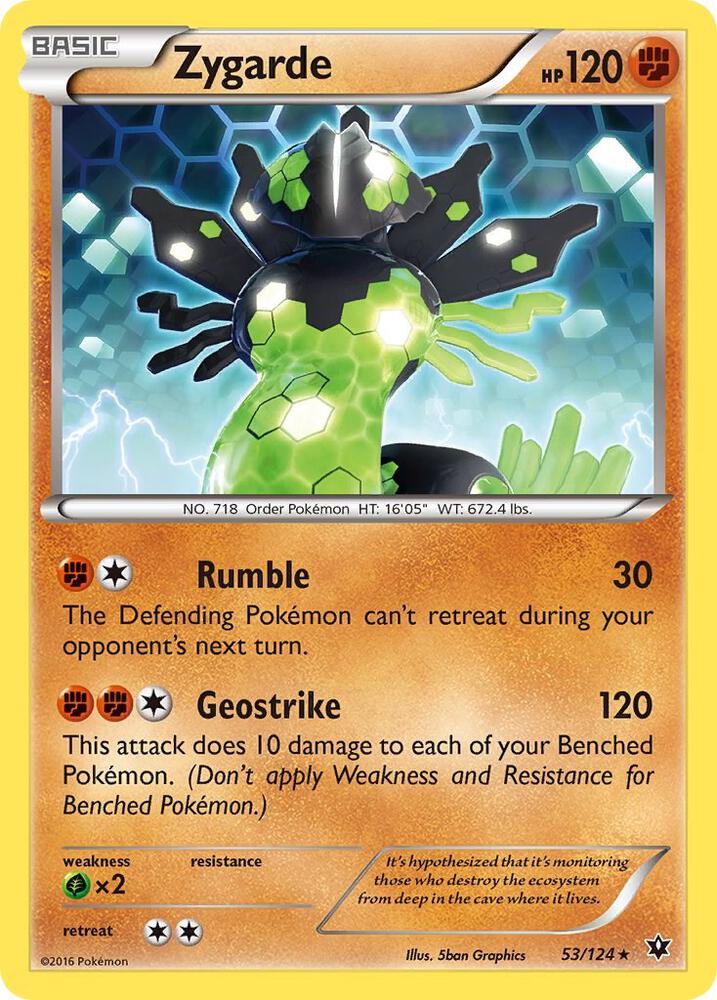 Zygarde (53) [XY - Fates Collide] 53/124