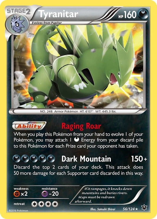 Tyranitar [XY - Fates Collide] 56/124