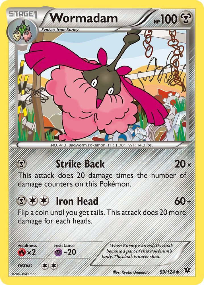 Wormadam (59) [XY - Fates Collide] 59/124