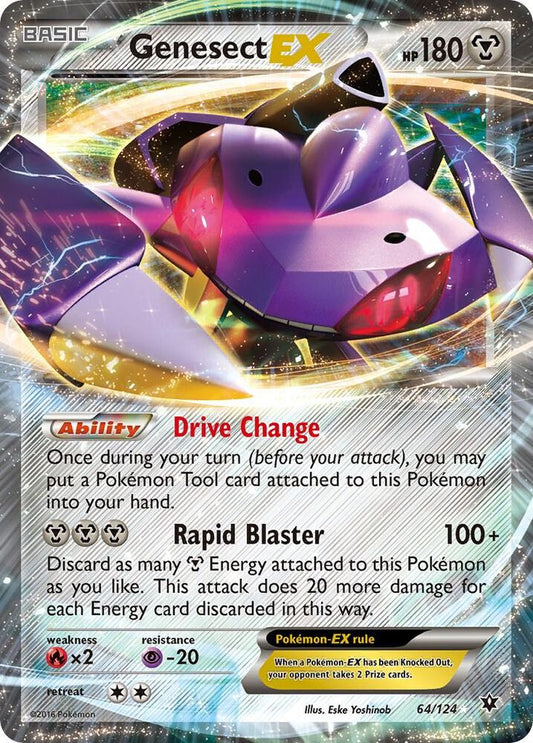 Genesect EX [XY - Fates Collide] 64/124