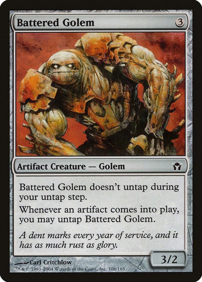 Battered Golem [Fifth Dawn] 106