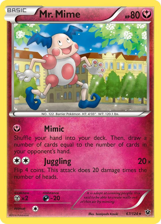 Mr. Mime [XY - Fates Collide] 67/124