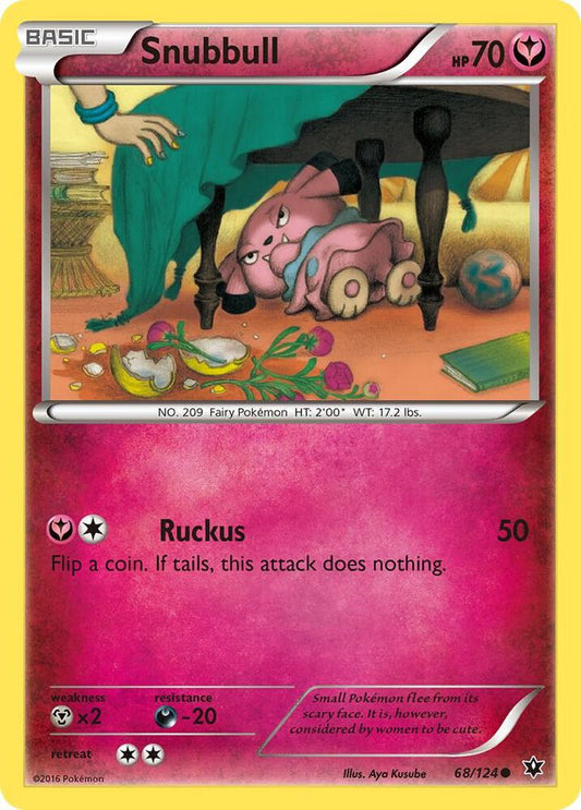 Snubbull [XY - Fates Collide] 68/124