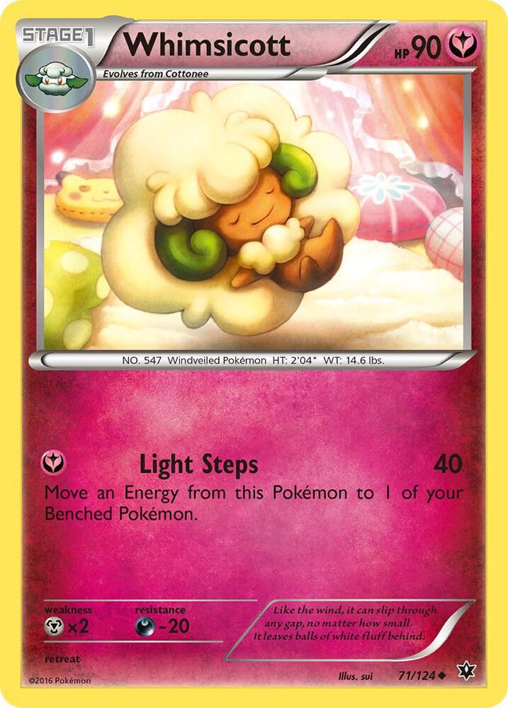 Whimsicott [XY - Fates Collide] 71/124