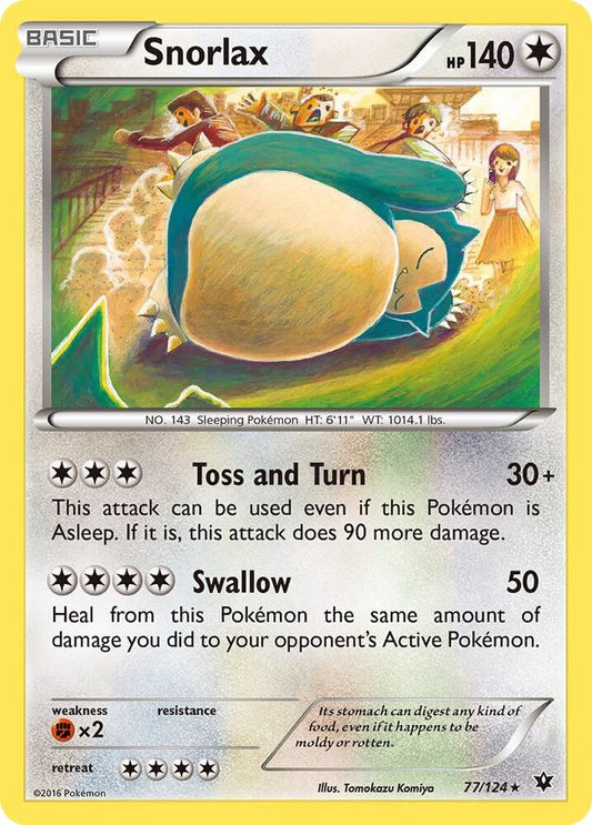 Snorlax [XY - Fates Collide] 77/124