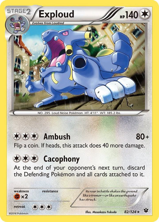 Exploud [XY - Fates Collide] 82/124