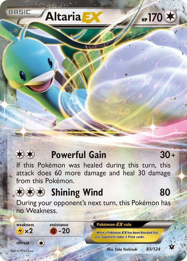 Altaria EX [XY - Fates Collide] 83/124