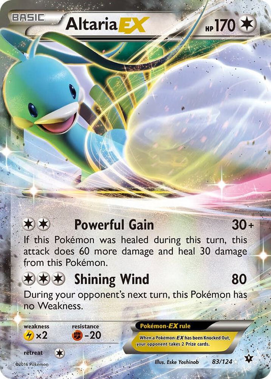 Altaria EX [XY - Fates Collide] 83/124