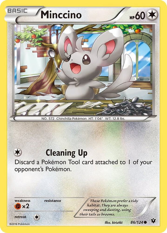 Minccino (86) [XY - Fates Collide] 86/124