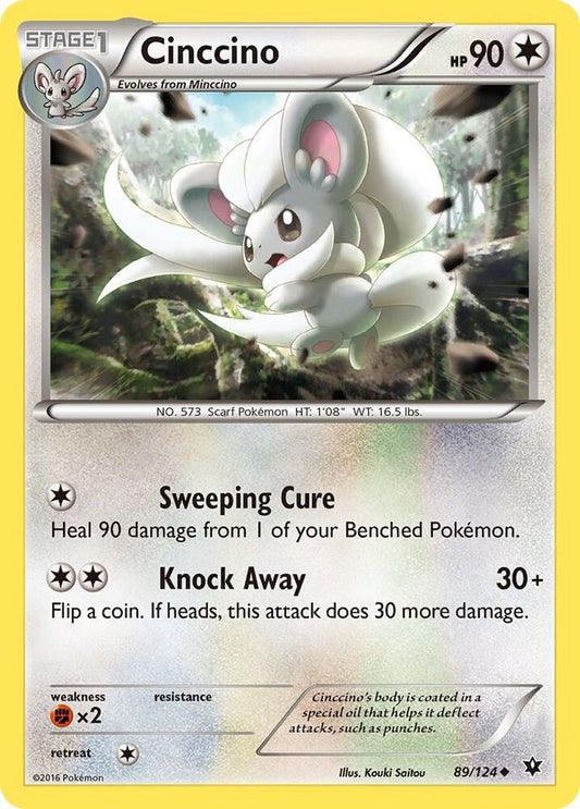 Cinccino (89) [XY - Fates Collide] 89/124