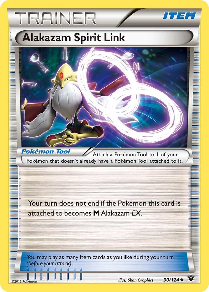 Alakazam Spirit Link [XY - Fates Collide] 90/124