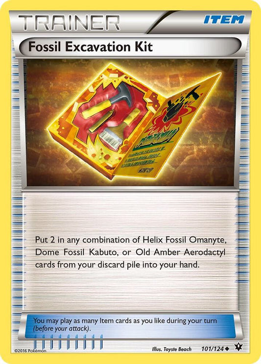 Fossil Excavation Kit [XY - Fates Collide] 101/124