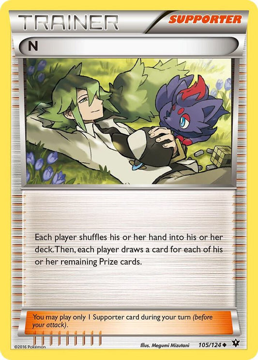 N (Supporter) [XY - Fates Collide] 105/124