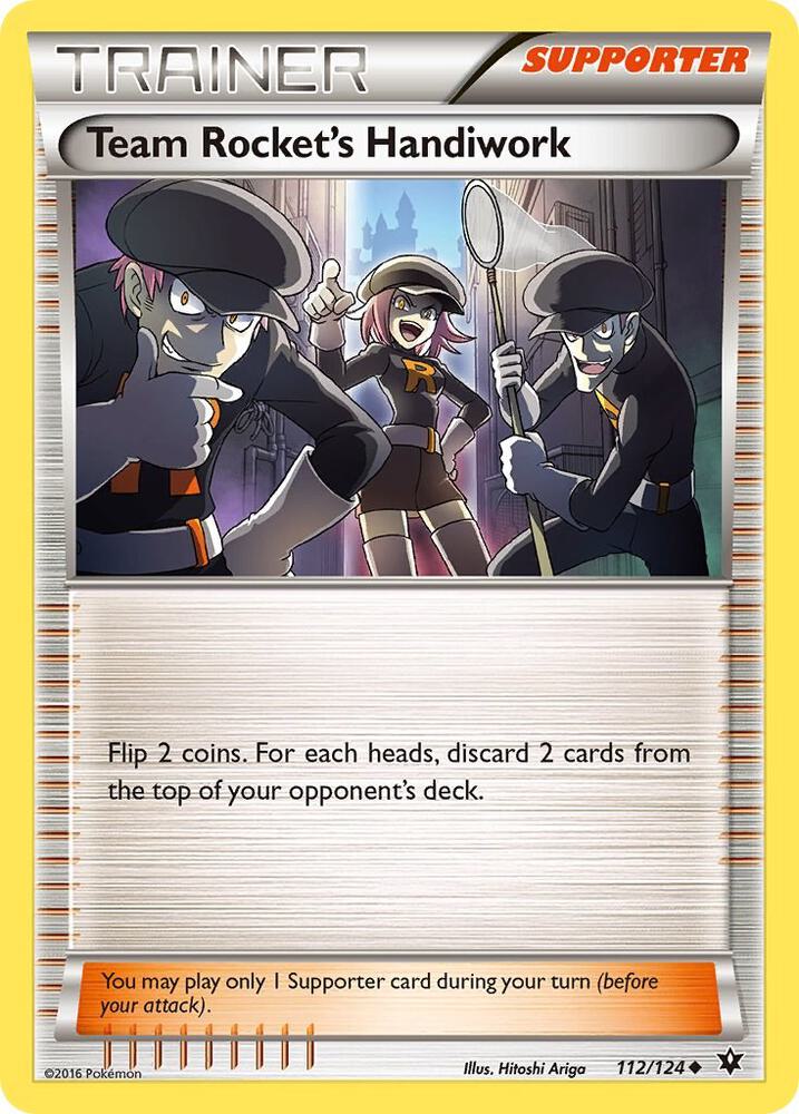 Team Rocket's Handiwork [XY - Fates Collide] 112/124