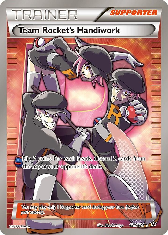 Team Rocket's Handiwork (Full Art) [XY - Fates Collide] 124/124