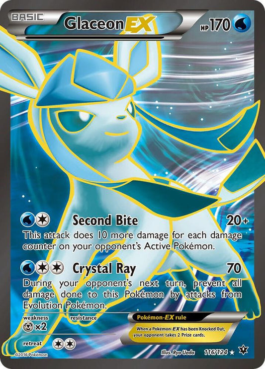 Glaceon EX (Full Art) [XY - Fates Collide] 116/124