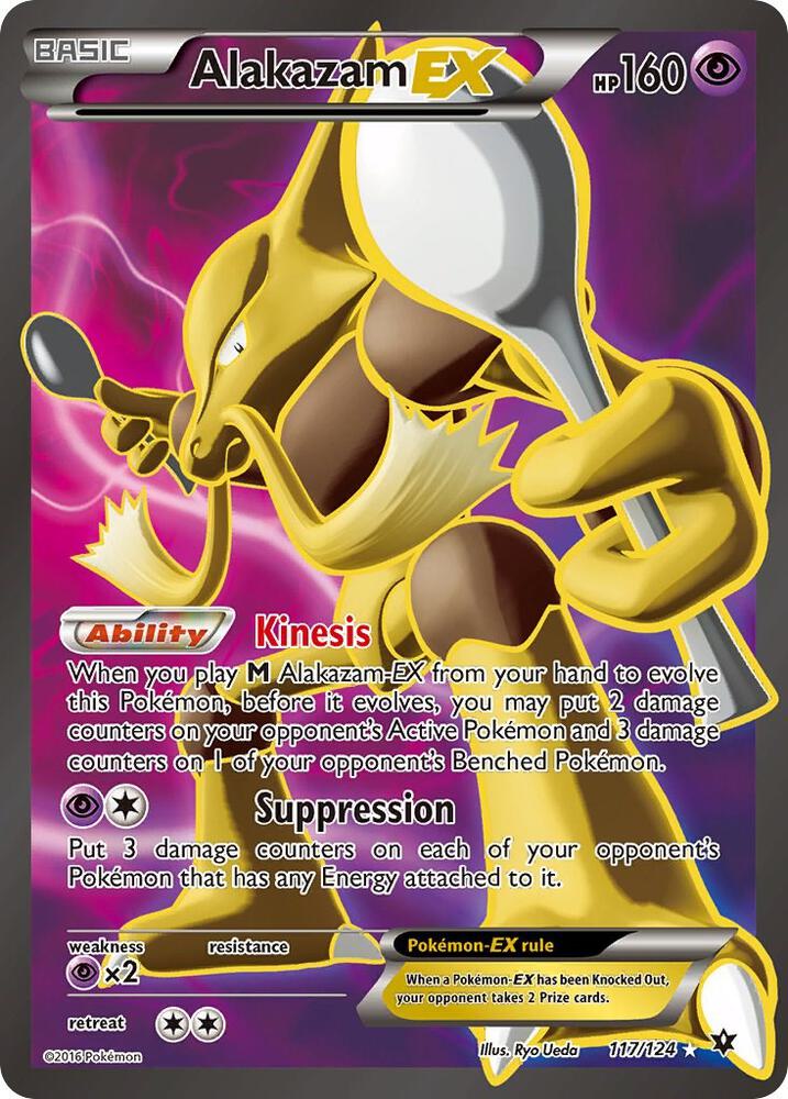 Alakazam EX (Full Art) [XY - Fates Collide] 117/124