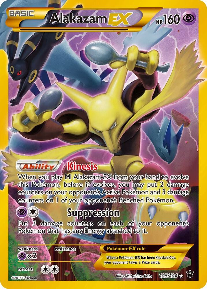 Alakazam EX (Secret) [XY - Fates Collide] 125/124