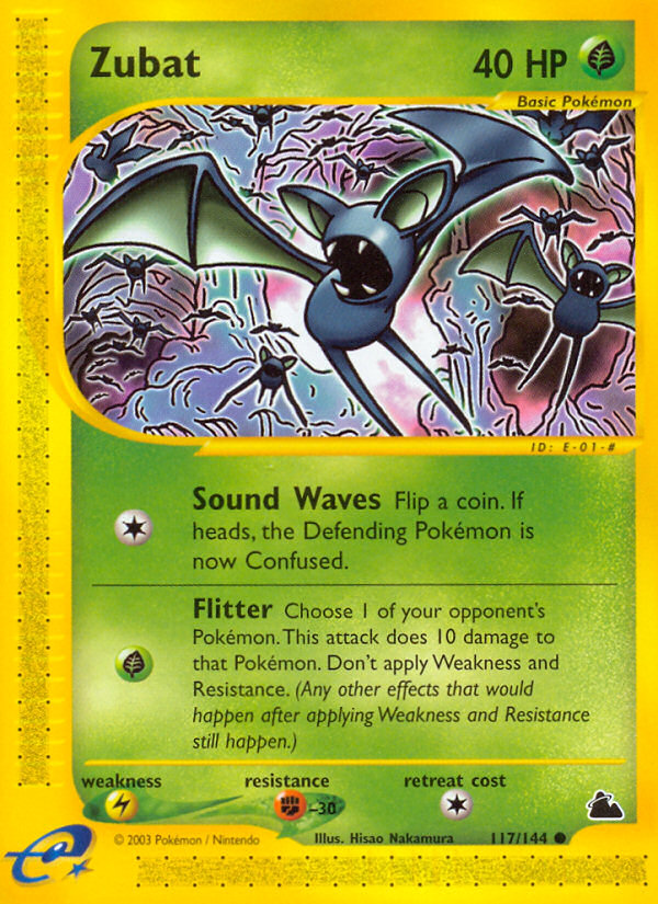 Zubat - 117/144 Skyridge