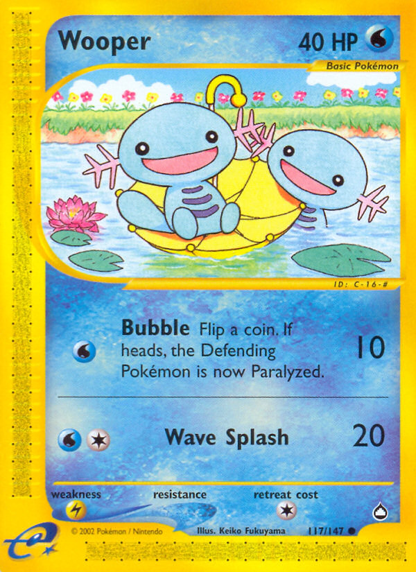 Wooper - 117/147 Aquapolis