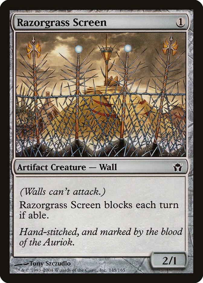 Razorgrass Screen [Fifth Dawn] 145