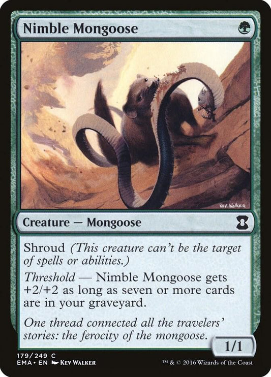 Nimble Mongoose [Eternal Masters] 179