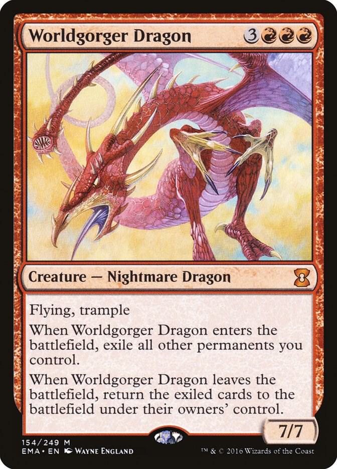 Worldgorger Dragon [Eternal Masters] 154