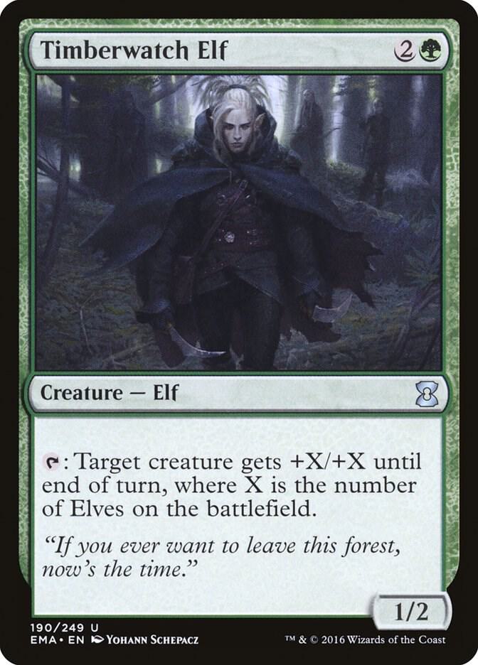 Timberwatch Elf [Eternal Masters] 190