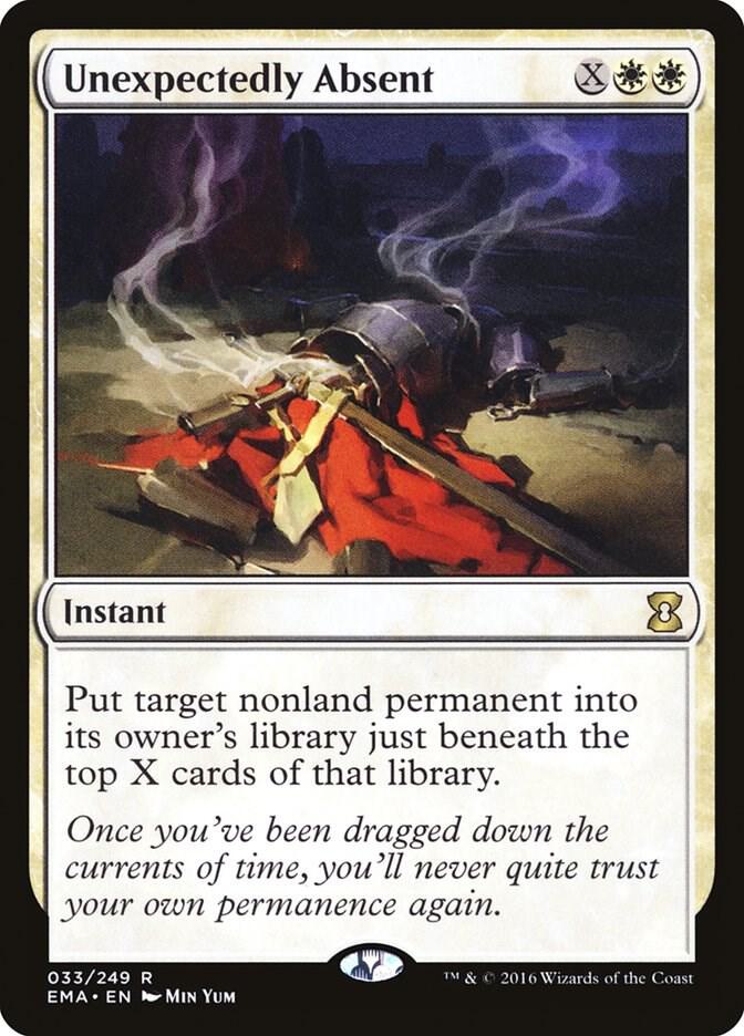 Unexpectedly Absent [Eternal Masters] 33