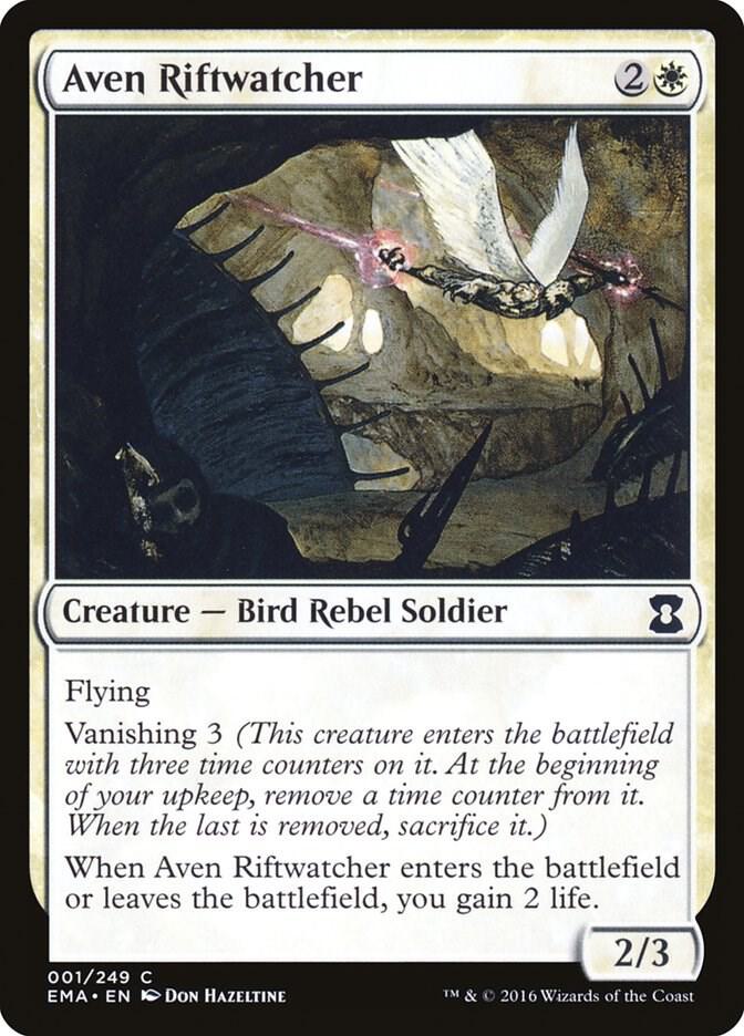 Aven Riftwatcher [Eternal Masters] 1