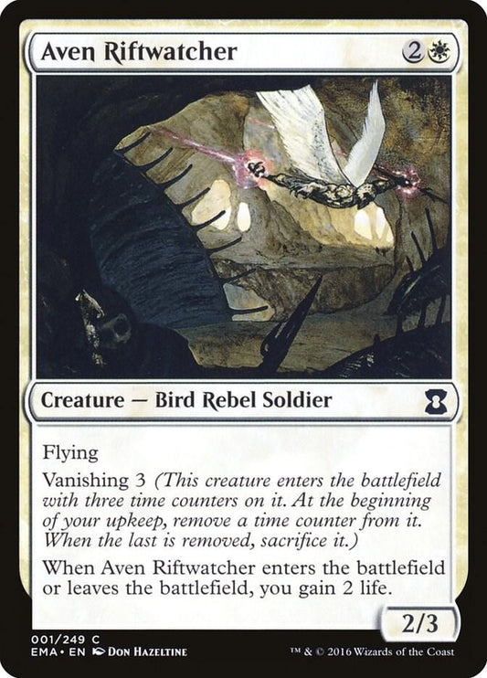 Aven Riftwatcher [Eternal Masters] 1