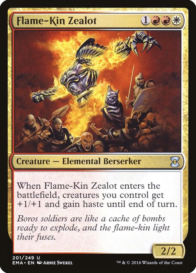 Flame-Kin Zealot [Eternal Masters] 201