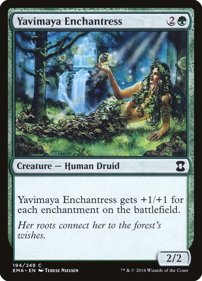 Yavimaya Enchantress [Eternal Masters] 194